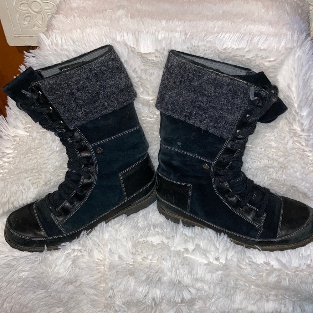 Leather North Face Boots
